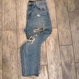 Aeropostale Slim & Thick Curvy Mom Jeans